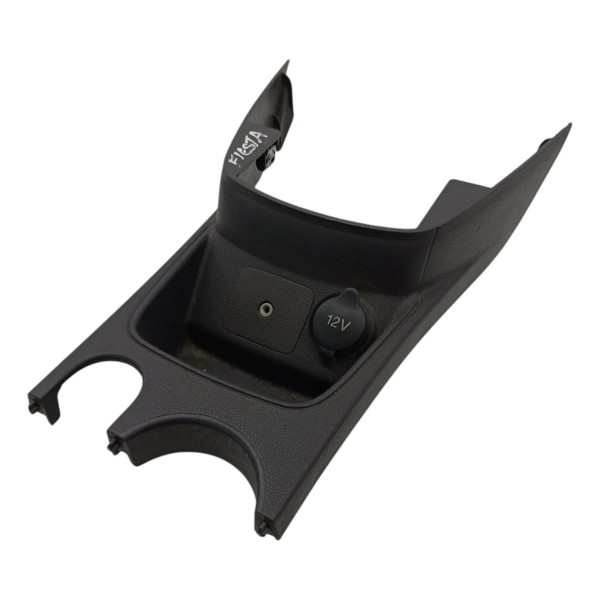 Moldura Console Central Tomada 12v Ford Fiesta 2015 2016 17
