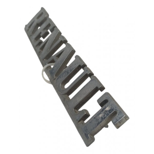 Emblema Renault Clio Sandero Logan 2005 2006 2007 2008 2009 Prateado