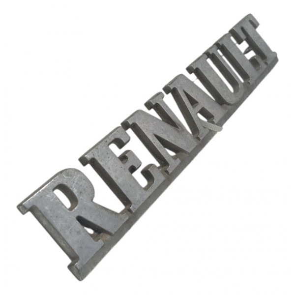 Emblema Renault Clio Sandero Logan 2005 2006 2007 2008 2009 Prateado