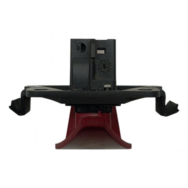 Botão Pisca Alerta Peugeot 307 2006 2007 2008 2009 2010 2011 Preto