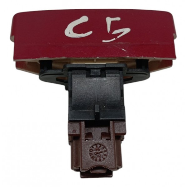 Botão Alerta Citroen C5 2003 2004 2005 2006 2007 Vermelho