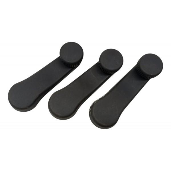 Kit Manivela Vidro Manual Volkswagen Spacefox 2014 2015 2016 Preto