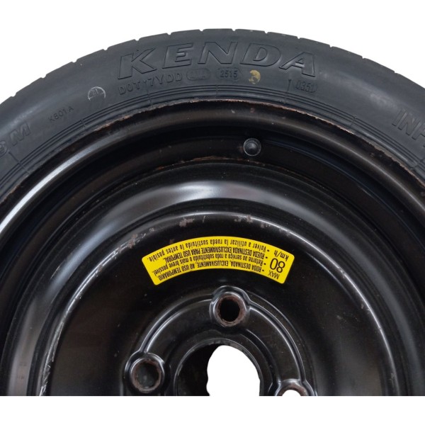 Roda Estepe Pneu 135/80 R15 Honda City 2014 2015 2016 2017