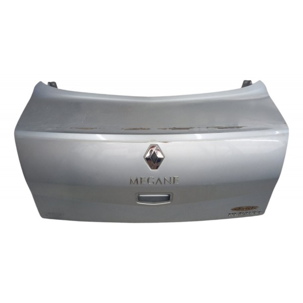 Tampa Traseira Porta Malas Renault Megane 2007 2008 2009 10 Prateado
