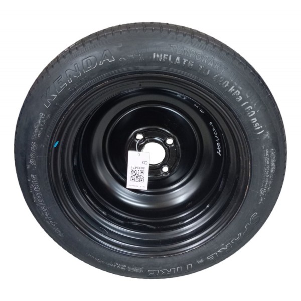 Roda Estepe Pneu 135/80 R15 Honda Fit 2015 2016 2017 2018