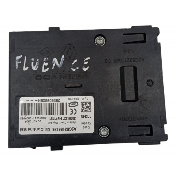 Modulo Leitor Cartão Renault Fluence 2010 2011 2012 2013