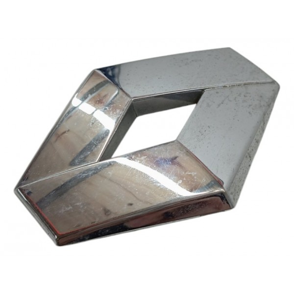 Emblema Trampa Traseira Renault Fluence 2010 2011 2012 2013 Prata