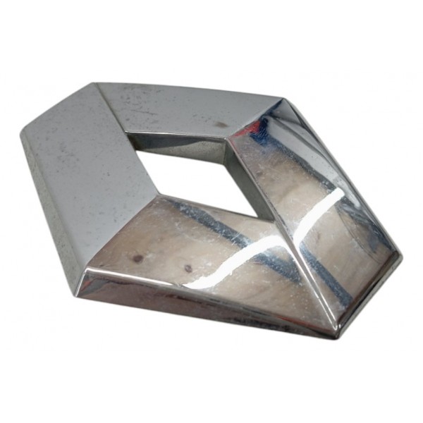 Emblema Trampa Traseira Renault Fluence 2010 2011 2012 2013 Prata