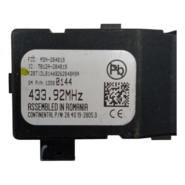 Modulo Central Alarme Chevrolet Onix Prisma 2017 2018