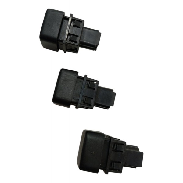 Kit Botão Falso Painel Central Peugeot 207 2008 2009 2010 11