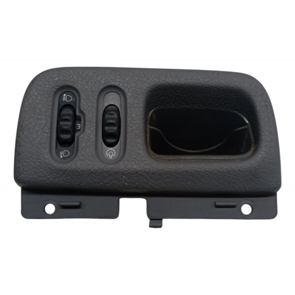 Moldura Botão Regulagem Farol Luz Painel Renault Scenic 2003