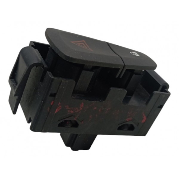 Botão Pisca Alerta Trava Portas Renault Sandero 2010 2011 12 Preto