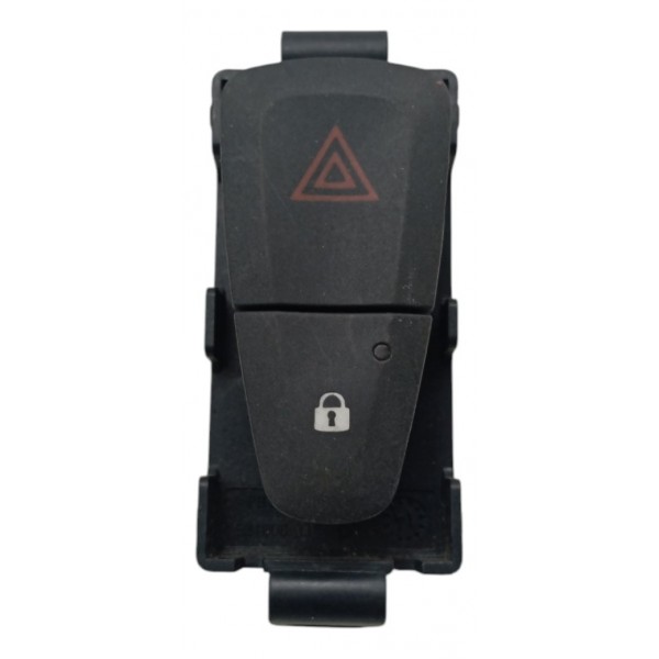 Botão Pisca Alerta Trava Portas Renault Sandero 2010 2011 12 Preto