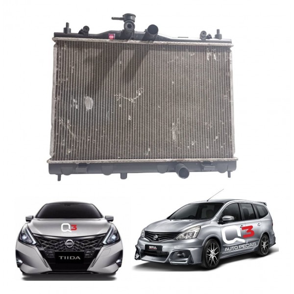Radiador Agua Motor Nissan Tiida Livina 1.8 2008 09 10 11 12