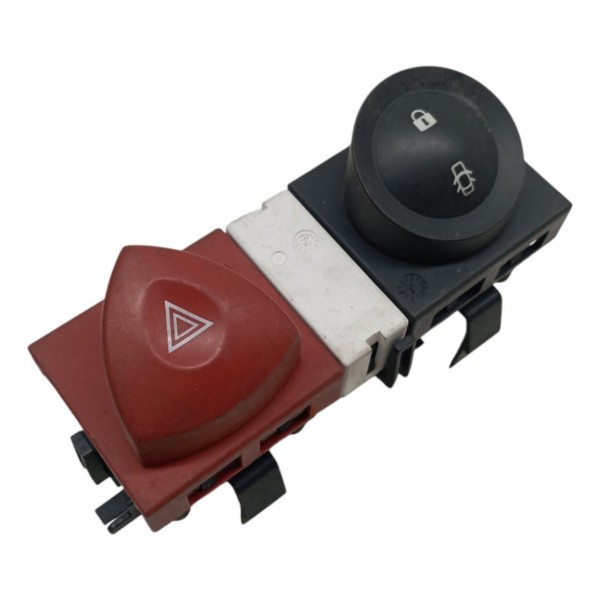 Botão Alerta Trava Portas Renault Megane 2007 2008 Detalhe Azul