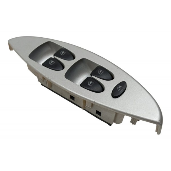 Comando Botão Elétrico Dianteiro Esquerdo Lifan 320 2011 12 - Prata