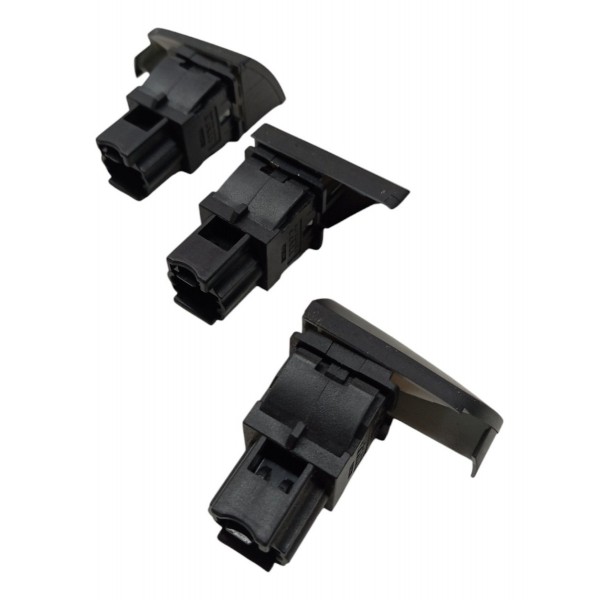 Kit Botão Falso Painel Central Peugeot 307 2005 2006 2007 08