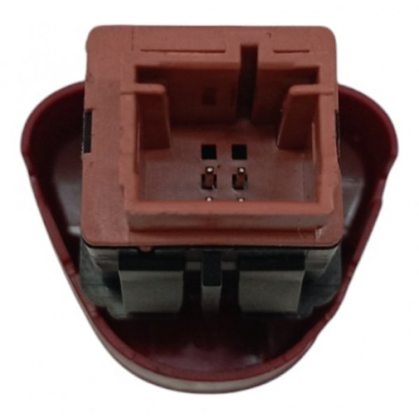 Botão Interruptor Pisca Alerta Citroen C3 2003 2004 2011 12 Vermelho