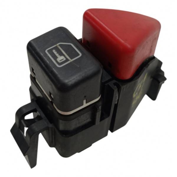 Comando Pisca Alerta Trava Portas Mercedes Classe A160 2001 - Preto