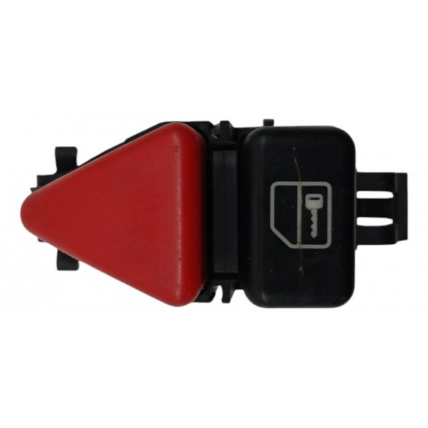 Comando Pisca Alerta Trava Portas Mercedes Classe A160 2001 - Preto