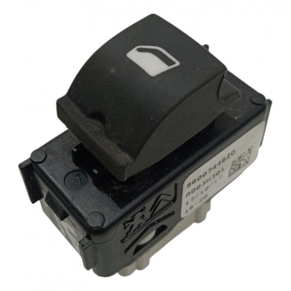 Botão Vidro Elétrico Traseiro Esquerdo Peugeot 2008 Ano 2017