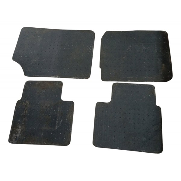 Kit Jogo Tapetes Renault Kwid 1.0 3cc 2017 2018 2019 2020 21 Preto