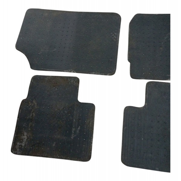 Kit Jogo Tapetes Renault Kwid 1.0 3cc 2017 2018 2019 2020 21 Preto