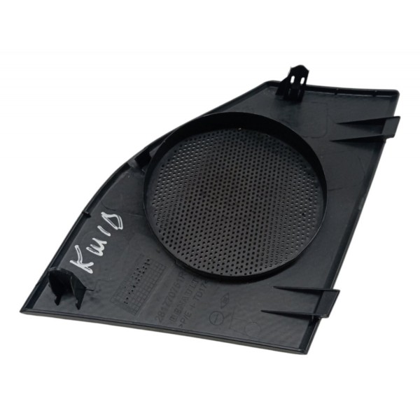 Tela Auto Falante Painel Esquerdo Renault Kwid 2019 2020 21 Preto