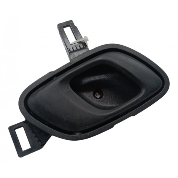 Maçaneta Interna Traseira Direita Renault Kwid 2018 2019 20 Preto Traseira