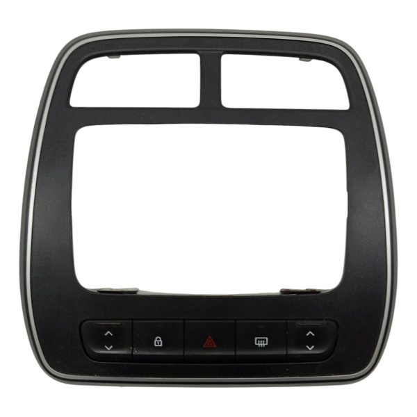 Moldura Radio Painel Central Pisca Alerta Renault Kwid 2019