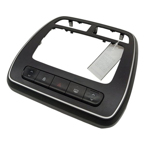 Moldura Radio Painel Central Pisca Alerta Renault Kwid 2019