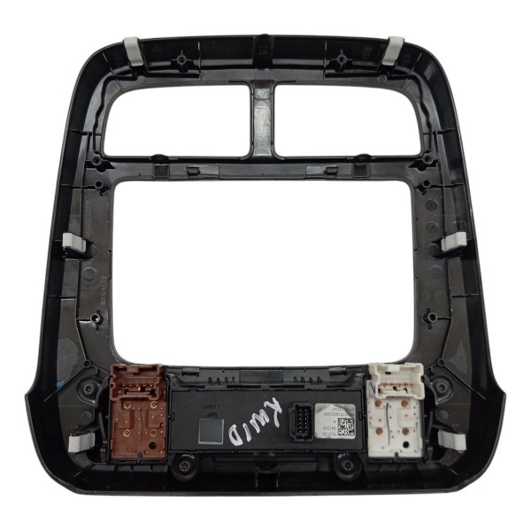 Moldura Radio Painel Central Pisca Alerta Renault Kwid 2019