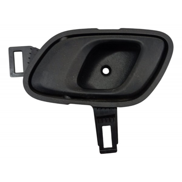 Maçaneta Interna Dianteira Esquerda Renault Kwid 2018 2019 Preto Dianteira