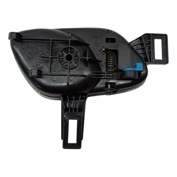 Maçaneta Interna Dianteira Esquerda Renault Kwid 2018 2019 Preto Dianteira