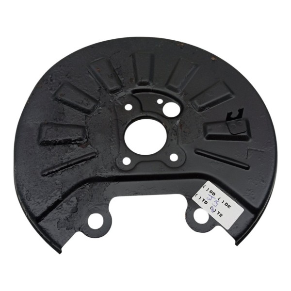 Espelho Disco Freio Traseiro Esquerdo Jac J5 1.5 16v 2012 13 Preto