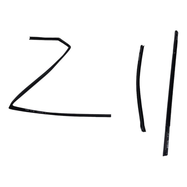 Kit Pestana Canaleta Traseira Direita Kia Sorento 2.4 2015 Preto