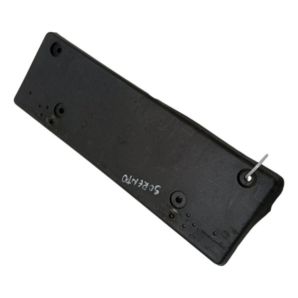 Suporte Moldura Placa Central Kia Sorento 2.4  2014 2015 - Preto