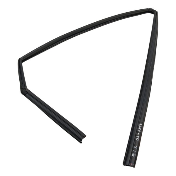 Kit Pestana Canaleta Traseira Esquerda Kia Sorento 2.4 2015 Preto