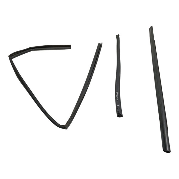 Kit Pestana Canaleta Traseira Esquerda Kia Sorento 2.4 2015 Preto