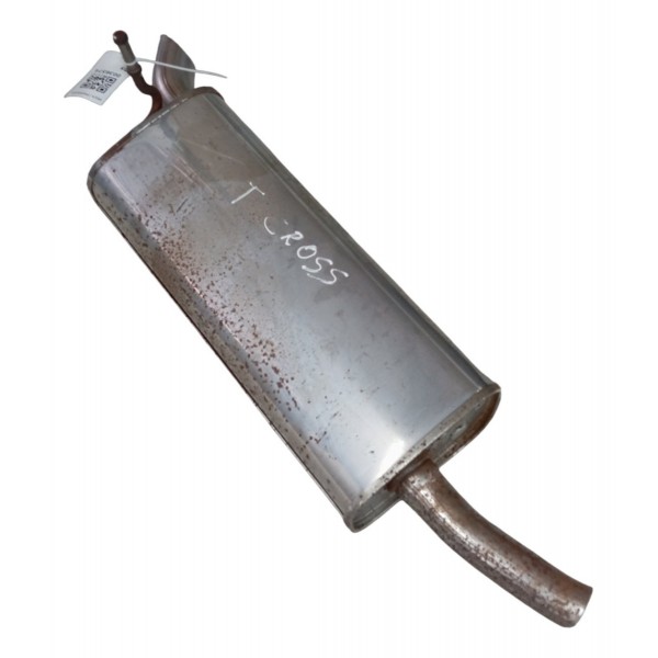 Escapamento Silencioso Volkswagen Tcross Tsi 1.0 2022 2023