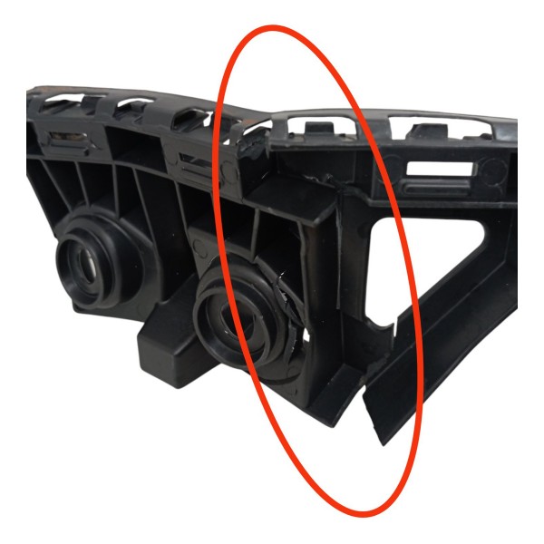 Guia Parachoque Traseiro Direito Vw Tcross Tsi 2022 Detalhes