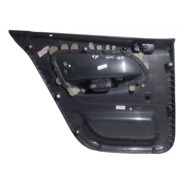 Forro Porta Traseiro Direito Volkswagen Gol G7 2018 Preto
