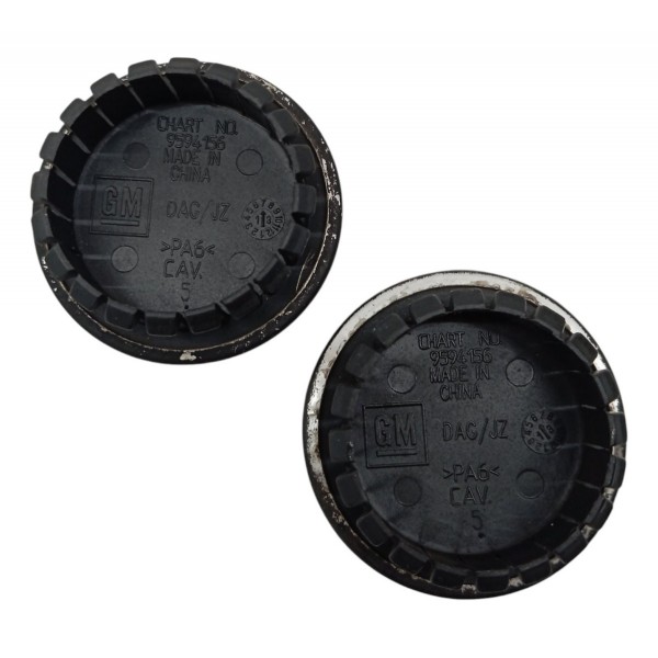 Par Tampa Emblema Roda Chevrolet Cruze Prisma Montana 2014