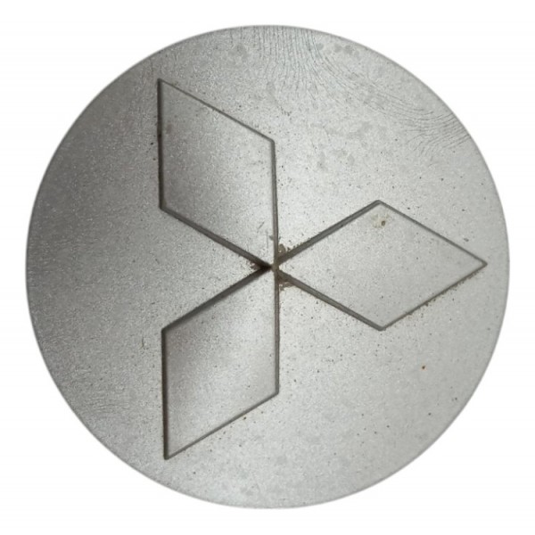 Tampa Emblema Roda Mitsubishi Lancer Asx 2011 2012 2013 2014
