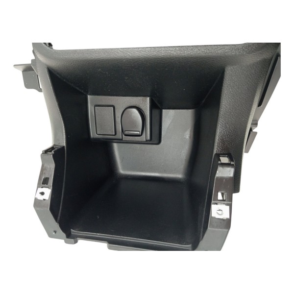 Moldura Porta Objetos Console Tomada 12v Nissan Kicks 2020