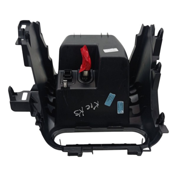 Moldura Porta Objetos Console Tomada 12v Nissan Kicks 2020