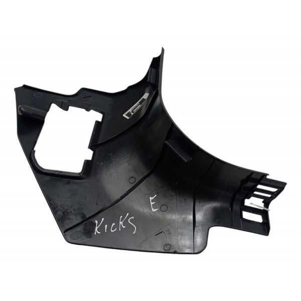 Acabamento Soleira Dianteira Esquerda Nissan Kicks 2020 2021 Preto