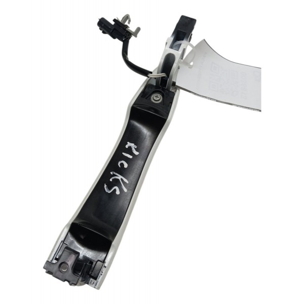 Maçaneta Dianteira Esquerda Nissan Kicks 2019 2020 2021 2022 Branco Dianteira