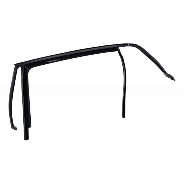 Borracha Guarnição Traseira Esquerda Vw Tcross Tsi 2021 2022 Preto