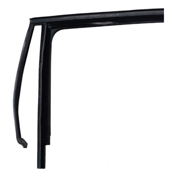 Borracha Guarnição Traseira Esquerda Vw Tcross Tsi 2021 2022 Preto